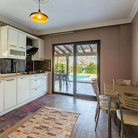 Amazing Duplex With Private Pool And Garden In Sapanca Near Kartepe شقة ساكاريا